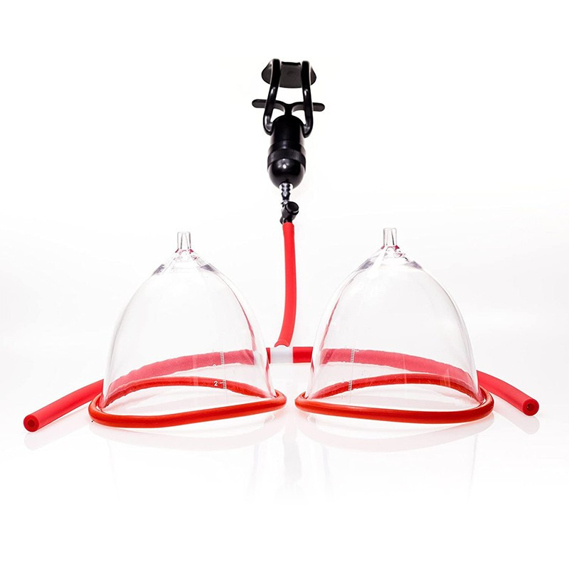 Pompe à seins manuelle et ergonomique - Pompes à seins pour travesti