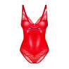 Body Aliosa rouge - Body sexy pour travestis Body Aliosa rouge - Body sexy pour travestis