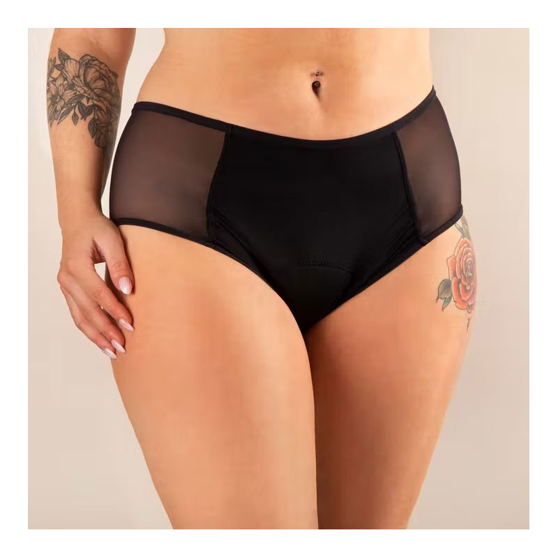 Culotte Menstruelle gainante Clara (taille haute) -