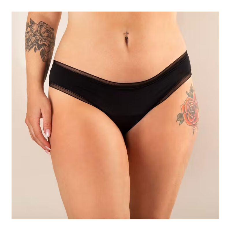 Culotte Menstruelle Louise noire -