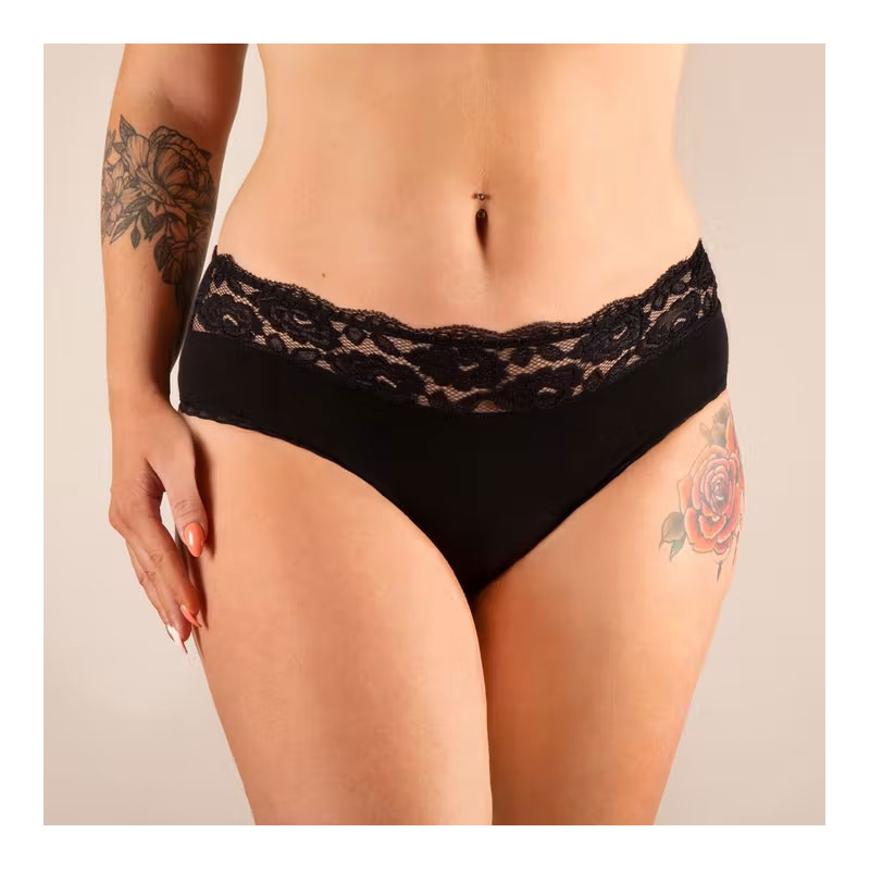 Culotte Menstruelle Chloé (taille haute) - Tous nos produits