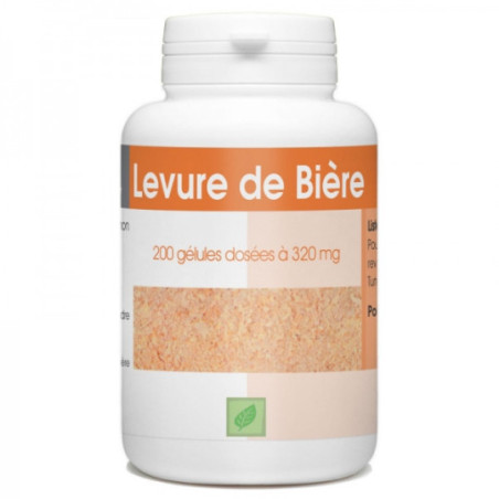 Levure de Biere revivifiable 200 gelules GPH - Pilules volume poitrine pour travesti