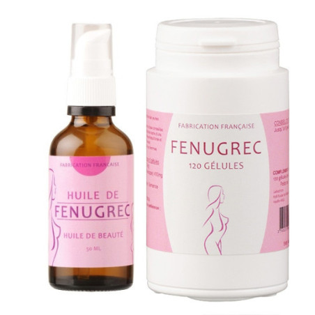 Pack Fenugrec (huile et gélules) - Fenugrec pour travesti
