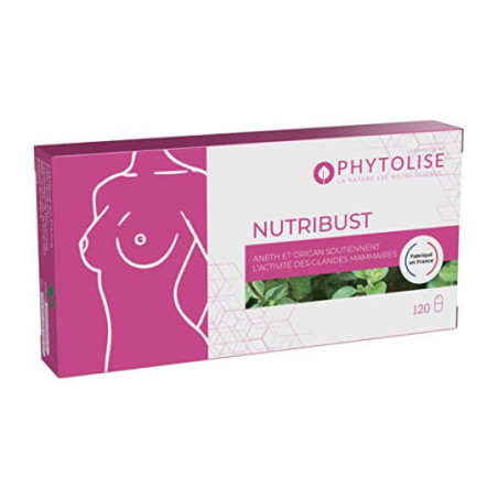 Nutribust 120 comprimés - Pilules volume poitrine pour travesti