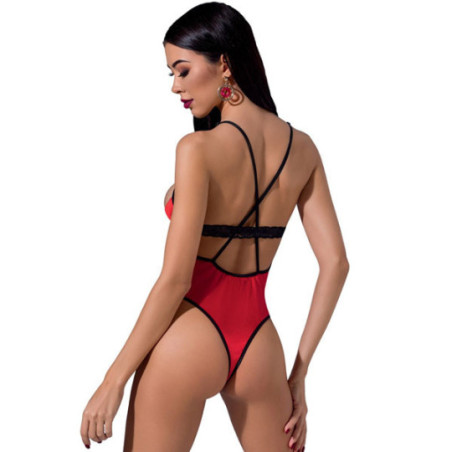 Body Rouge Femmina - Body sexy pour travestis