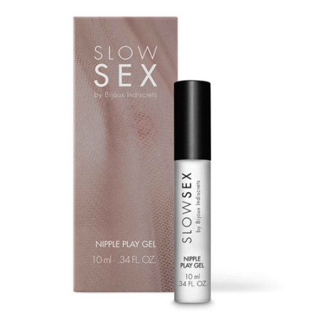 Gel Play tétons Slow Sex (10ml) - Pompes à tétons pour travesti