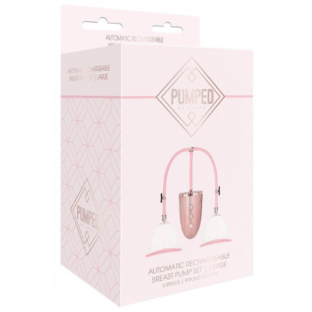 Développeur de seins automatique Pumped L - Pompes à seins pour travesti Développeur de seins automatique Pumped L - Pompes à seins pour travesti